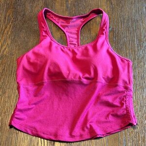 Fabletics Vibrant Pink Racerback Sports Bra